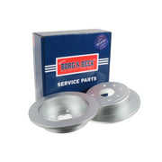 Borg & Beck Front & Rear Brake Discs & Pads fits Chevrolet Lacetti 2005-2013 1.8