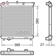 Denso Engine Radiator DRM21108