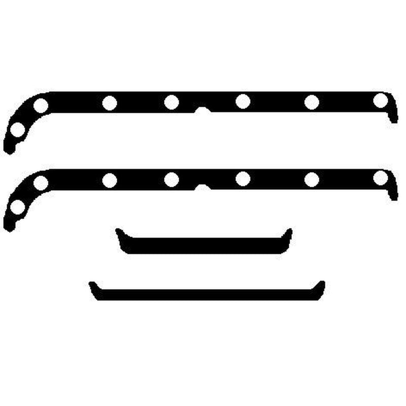 BGA Oil Sump Gasket Set Wide Thick fits Bedford Cf 1973-1988 2.0 2.1 2.3