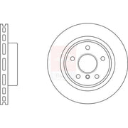 Apec Front Vented & Rear Vented Brake Discs & Pads fits BMW 5 2009-2017