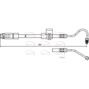 Apec Brake Hydraulic Hose Line Rear Right fits Ford Fiesta V 2005-2008
