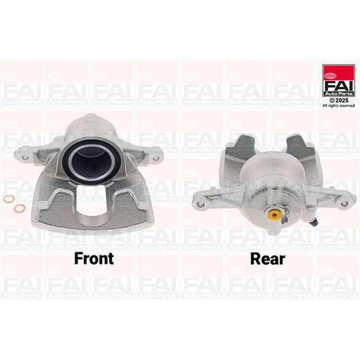 FAI Brake Caliper Assembly Front Left fits Honda Cr-V III 2006-2012 2.0 2.2 2.4