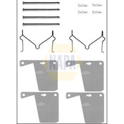 NAPA Brake Pad Accessory Fitting Kit Front fits Ford Capri 1974-1987
