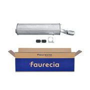 Hella End Silencer Rear fits Peugeot 306 1993-2001 1.4 1.6 1.9