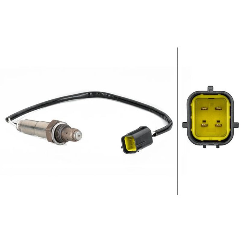 Hella O2 Lambda Oxygen Sensor Front fits Kia Rio I 2000-2005 1.3 1.5