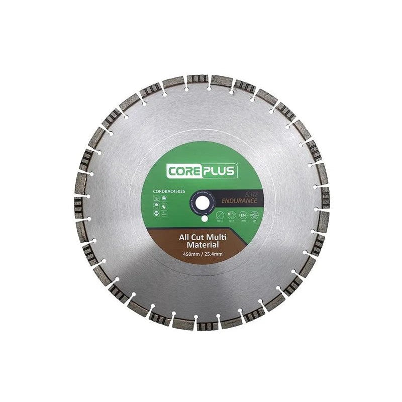 CorePlus Elite All Cut Multi-Material Diamond Blade 450 x 25mm - CORDBAC45025