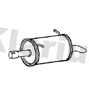 Klarius Box With Tail Pipe Rear fits VW Amarok 2010-2022 2.0