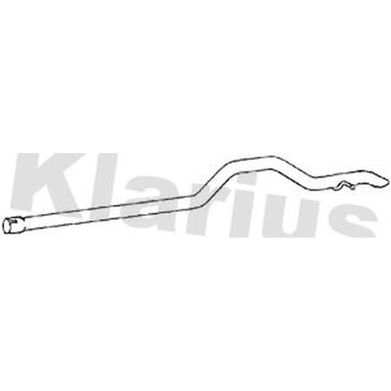 Klarius Exhaust Pipe OD fits Ford Transit V363 2013-2018 2.0 2.2