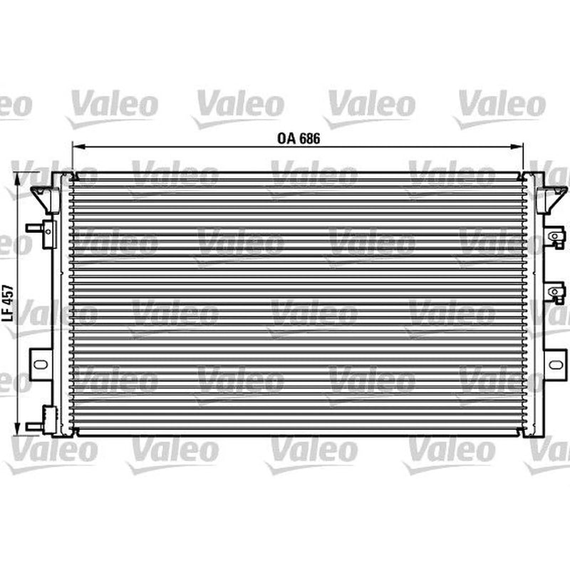 Valeo Air Conditioning Condenser 817073