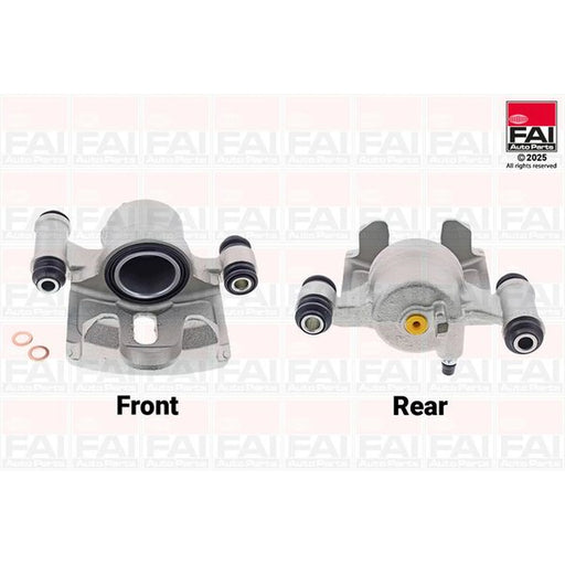 FAI Brake Caliper Assembly Front Left fits Kia Picanto II 2011-2017 1.0 1.2
