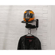 Sealey Motorcycle Helmet Clothing Gear Tidy Wall Mounted Shelf Rack Bike Storage Sealey  - Dynamic Drive