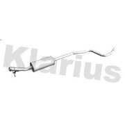 Klarius Box With Centre Pipe Centre fits Peugeot 308 II 2013-2021 1.2