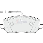 Fahren Front Brake Pad Set FBP3101