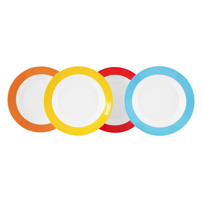 Gimex Colour Line Dinner Plate Rainbow 4 Pieces Gimex - Dynamic Drive