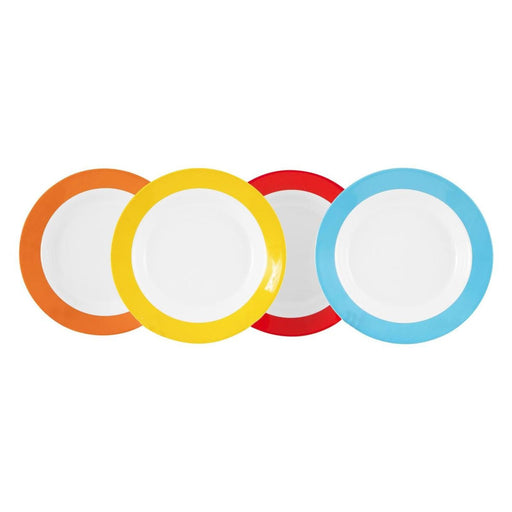 Gimex Colour Line Dinner Plate Rainbow 4 Pieces Gimex - Dynamic Drive