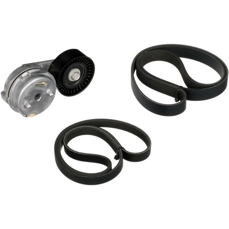 Gates V-Ribbed Belt Set fits Chrysler Voyager 2000-2008 2.4