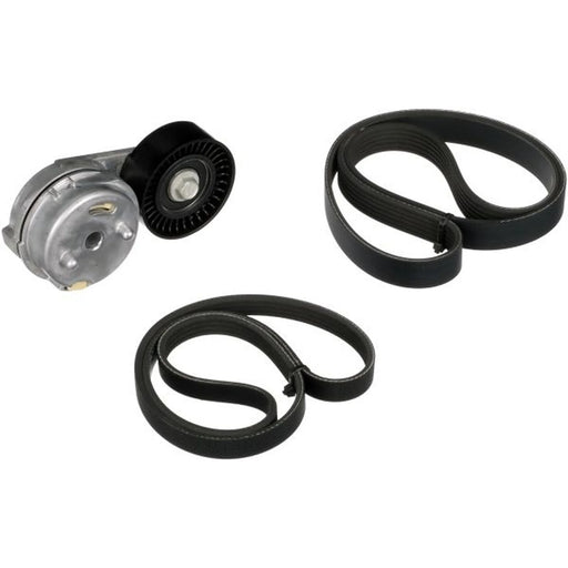 Gates V-Ribbed Belt Set fits Chrysler Voyager 2000-2008 2.4