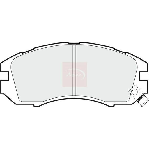 Apec Front Brake Pad Set PAD739