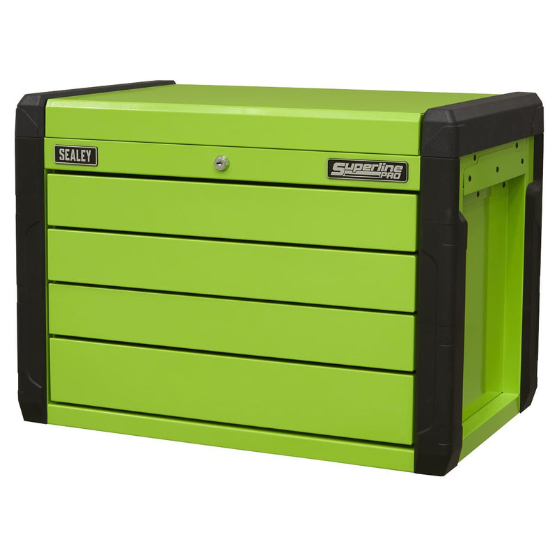 Superline Pro Superline PRO Push-to-Open Topchest 4 Drawer - Green APPD4G Superline Pro - Dynamic Drive