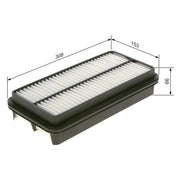 Bosch Engine Air Filter fits Toyota Rav 4 2001-2005 2.0