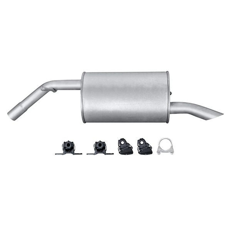 Hella End Silencer Rear fits Peugeot 207 2009-2012 1.6