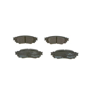 Bosch Front & Rear Pads fits Toyota C-Hr 2016 on 1.2 1.8 2.0