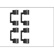Mintex Brake Pad Accessory Fitting Kit Front fits Renault Clio 2000-2009 2.0