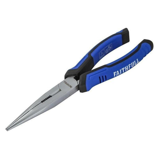 Faithfull Long Nose Pliers 200mm (8in) Faithfull - NN4 Online