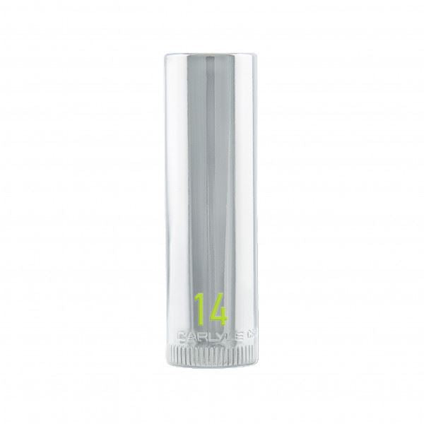 Carlyle Tools 3/8Dr 14mm 12Pt Deep Chrome Socket - image 1