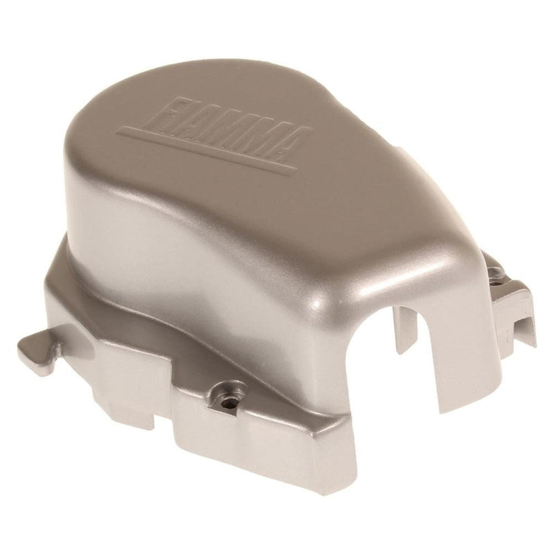 Fiamma F65s Left Hand End Cap Titanium (98655-329) Fiamma - UK Camping And Leisure