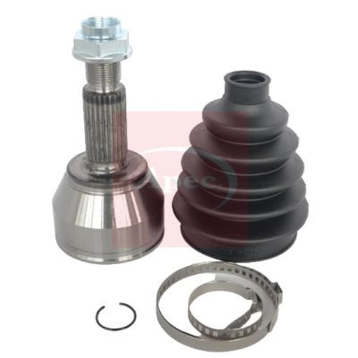 Apec CV Axle Shaft Assembly Wheel Side ACV1002