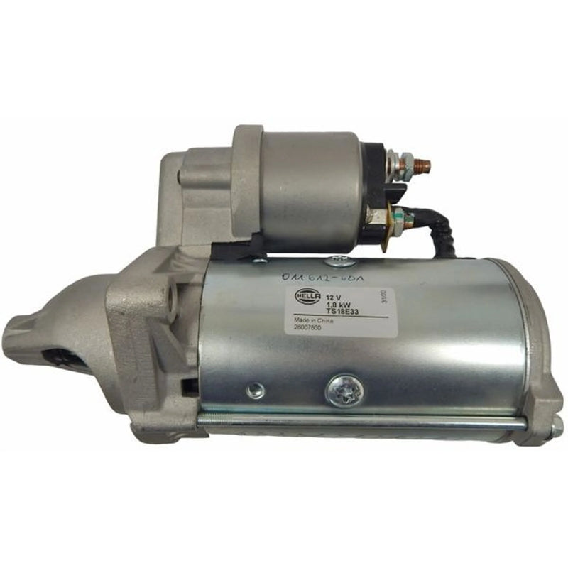 Hella Starter Motor 12V 1.8kW 10 Teeth fits Opel Agila A 2003-2007 1.3