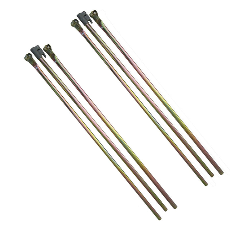 2 x Camptech Large Universal Full Awning Steel Veranda Bar Poles Adjustable 2.75m - 3.55m (Size 14-19) Camptech - Dynamic Drive
