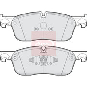 Apec Front Brake Pad Set fits Land Rover Discovery Sport 2019 on 2.0