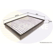 Comline Service Kit with Air, Oil & Cabin Filters fits Chevrolet Captiva