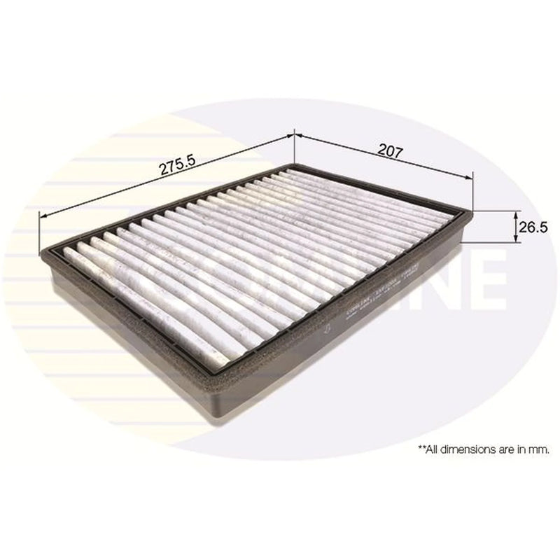 Comline Service Kit with Air, Oil & Cabin Filters fits Chevrolet Captiva