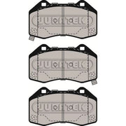 Juratek Front Brake Pad Set fits Abarth 124 Spider 2016 on 1.4