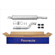 Hella Front Silencer Front fits Opel Astra G 1998-2005 2.0