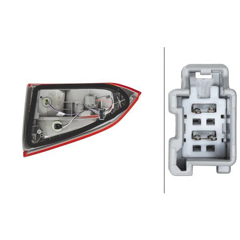 Hella Tail Light / Lamp W16W Left fits Ford Focus III Turnier 2010-2020