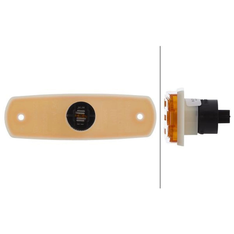 Hella Side Marker Light Wide High