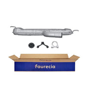 Hella End Silencer Rear fits VW Touran 2003-2015 1.4 2.0