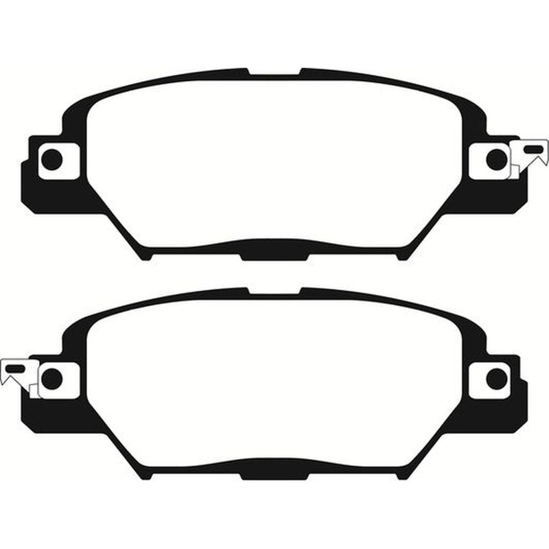Abtex Rear Brake Pad Set fits Mazda CX-5 2011-2024 2.0 2.2 2.5