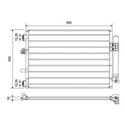 Valeo Air Conditioning Condenser 814194