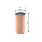 Bosch Secondary Engine Air Filter F 026 400 022