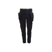 Apache Calgary Black Stretch Holster Trousers Waist 32in Leg 29in Apache - Dynamic Drive