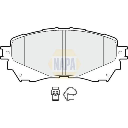 NAPA Front Brake Pad Set NBP1291