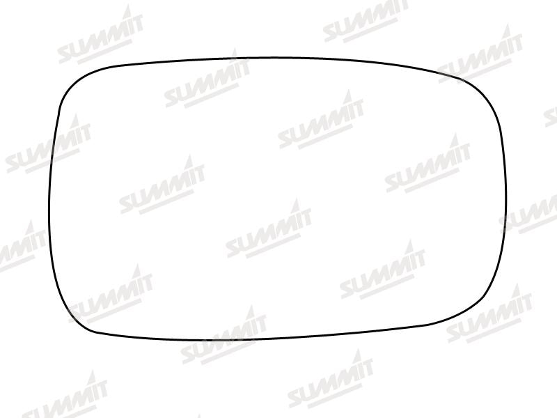 Summit Heated Base Plate With Standard Mirror Glass fits Renault Laguna 01 on LHS & RHS Summit - Bars 4 Cars