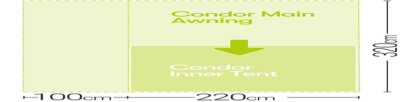 Quest Condor Air 320 Inner Tent Quest - Dynamic Drive