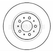 Borg & Beck Front & Rear Brake Discs & Pads fits Volvo XC90 I 2002-2014