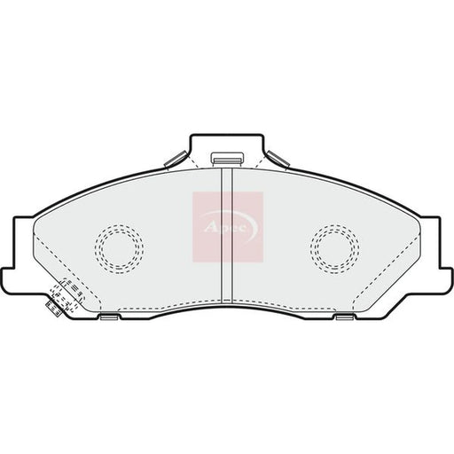 Apec Front Brake Pad Set PAD1149